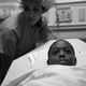Tavon Tanner tears up before surgery at Lurie Children’s Hospital on Oct. 17 to remove the bullet that ripped through his pancreas, stomach, spleen, a kidney and his left lung before becoming lodged just below his shoulder. (E. Jason Wambsgans/Chicago Tribune)